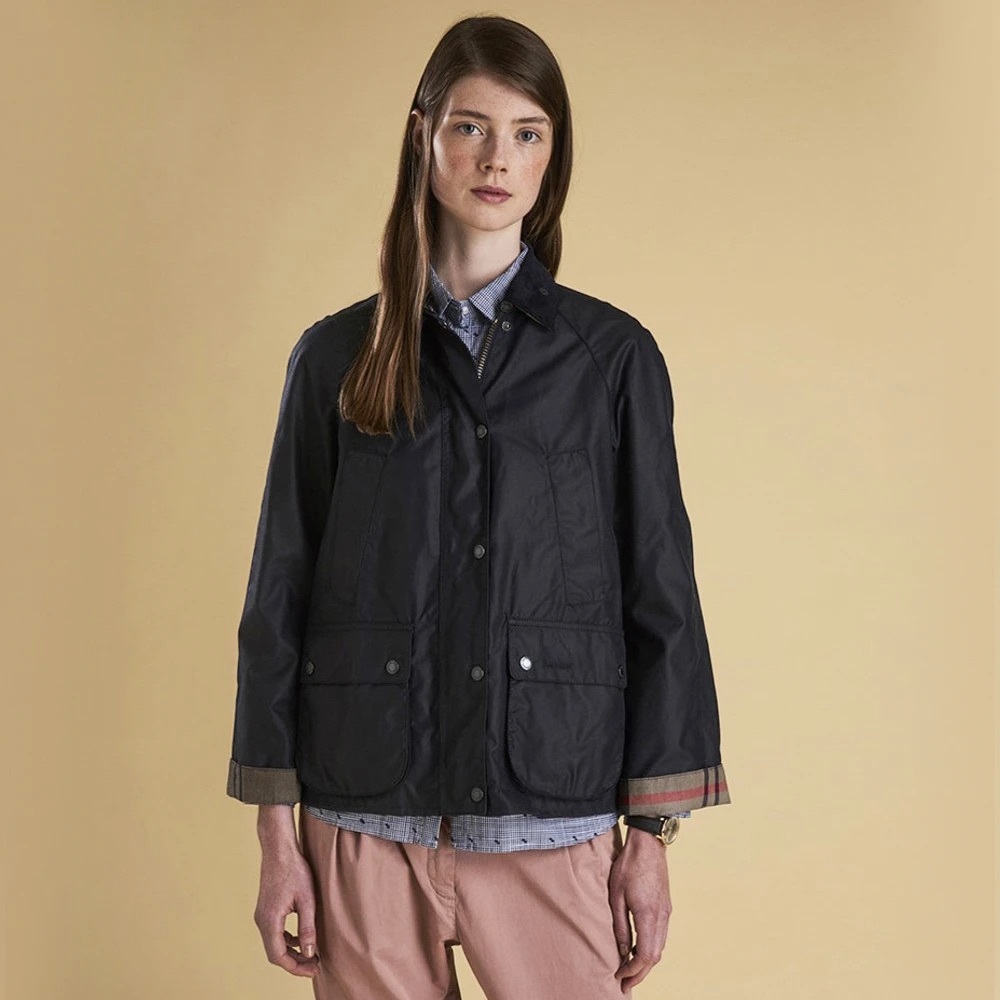 Barbour Navy “Annas” Jacket Size 10